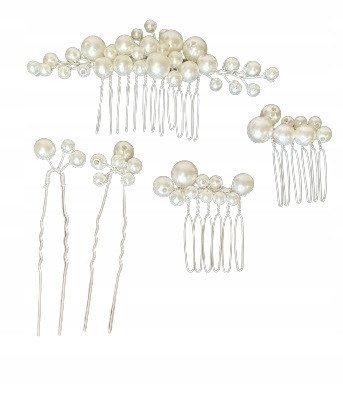  Pettine per capelli Ason Jewelry bianco