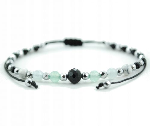  Bracciale Celebrity TORMALINA + segno zodiacale CANCRO zodiaco TZ04