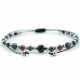  Bracciale Celebrity TORMALINA + segno zodiacale SCORPIONE zodiaco TZ08