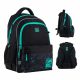  ZAINO SCUOLA PER RAGAZZI, NERO ELEGANTE GoPack