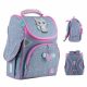  Zaino scuola GoPack monocomparto Sfumature di grigio e argento 11 l