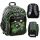  Zaino scuola multiscomparto Minecraft Paso nero, Sfumature di grigio e argento, Sfumature di verde, Multicolor 18 l