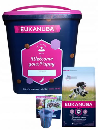  Eukanuba Puppy Food 3KG Pollo fresco 10-25kg + Omaggi