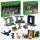  LEGO Minecraft 21252 L'Armeria + LEGO Minecraft 21251 La Spedizione nel Deserto di Steve