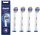  Testine per spazzolino elettrico Oral-B Pro 3D White, 4 pezzi