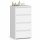  Cassettiera Akord CL4 40 x 35 x 74 cm, bianco opaco