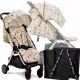 Elodie - Passeggino MONDO Meadow Blossom 2023 + Salviette antibatteriche Luba 15 pz.