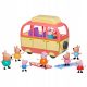  Camper Peppa Pig Viaggio in Australia F4892 Set + Figure 8 pz