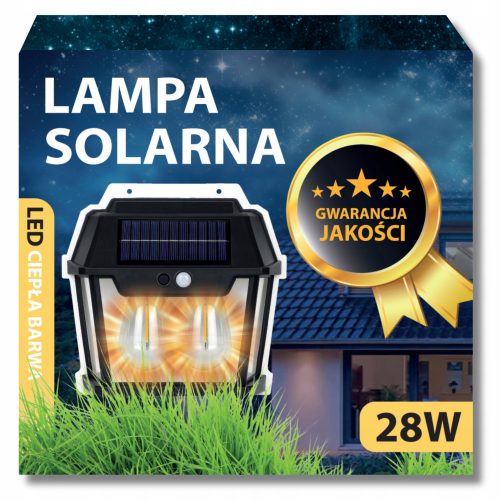  Lampione stradale Red Garden 18 W 600 lm ad energia solare