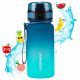  BOTTIGLIA BORRACCIA PER BAMBINI 350ml Tritan blu-turchese