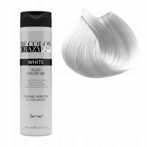  Tonico gel Be Hair Be Color Crazy White 150 ml