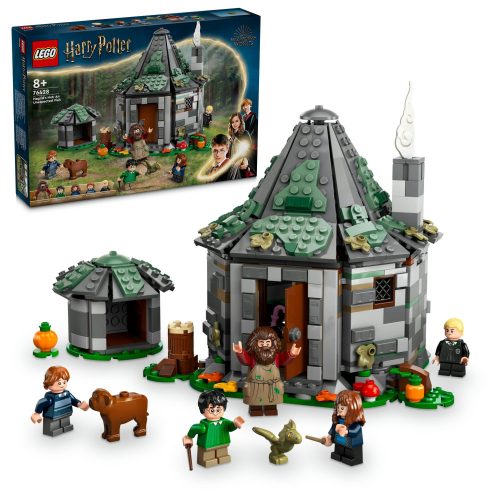  LEGO HARRY POTTER COTTAGE CASA DI HAGRID VISITA A SORPRESA FIGURE DI HOGWARTS