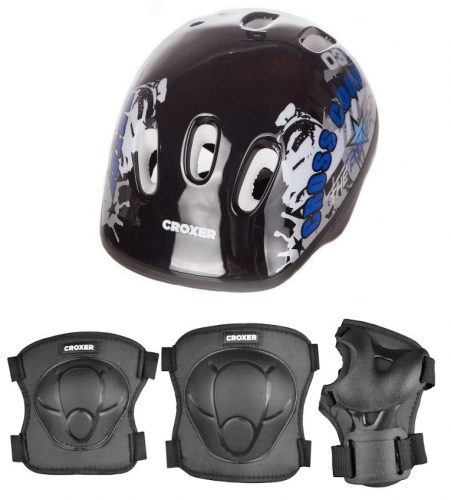  Set protezioni e casco Croxer Gauss M