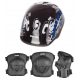  Set protezioni e casco Croxer Gauss M