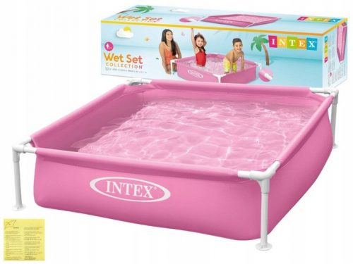  Piscina Intex cornice quadrata 122 x 122 cm