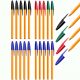  20 PZ. X PENNA A SFERA FINE ORIGINALE BIC ARANCIONE 0,8 MM, 4 COLORI