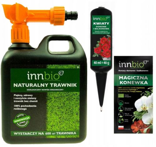  Concime organico naturale Innbio liquido 2,7 kg 2 l + 2 altri prodotti