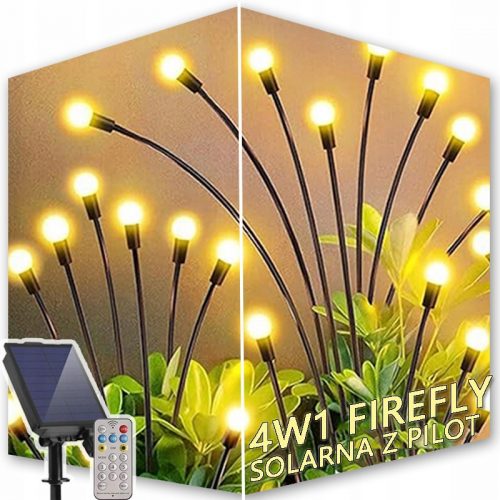  4 pz LAMPADA SOLARE SFERE luci lucciola lampade da giardino 10LED