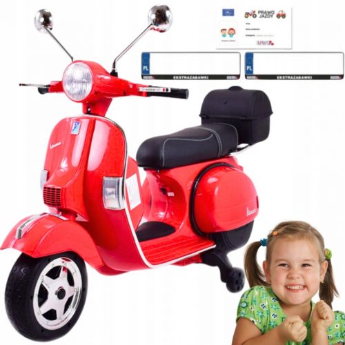  Motore scooter a batteria Vespa Red