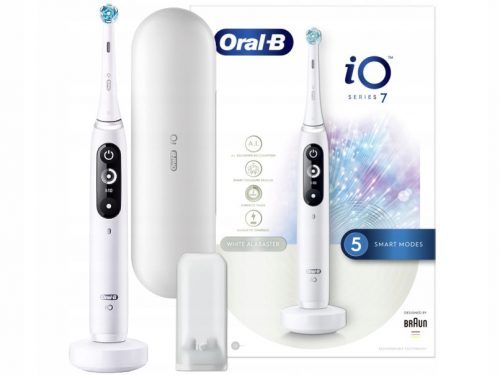  Oral-B iO 7 iO Series 7 Spazzolino elettrico Alabaste bianco