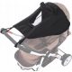  Ombrello per passeggino SAIL, BABY STROLLER CASING, GRANDE, 66 cm, nero