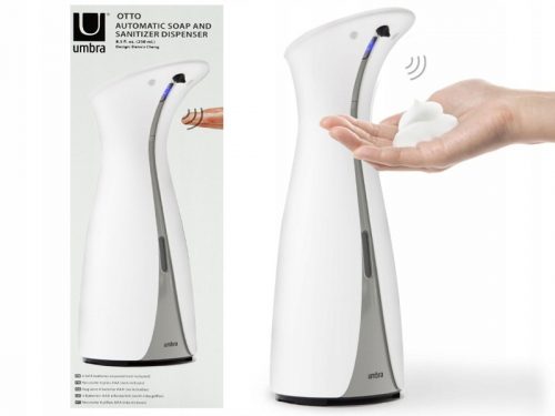  Dispenser sapone da terra touchless Umbra 255 ml bianco