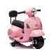  SUN BABY Scooter Vespa moto elettrica Rosa 2,5 km/h