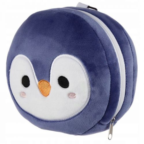  CUSCINO DA VIAGGIO PINGUINO CON MASCHERA PER GLI OCCHI CUSCINO DA VIAGGIO PINGUINO