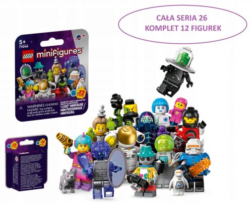  LEGO Minifigures 71046 MINIFIGURS Set intera serie 26 set da 12 personaggi