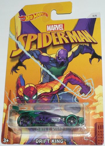  Hot Wheels DWD20 Asst. DWD14 MARVEL SPIDER-MAN IL RE DELLA DRIFT