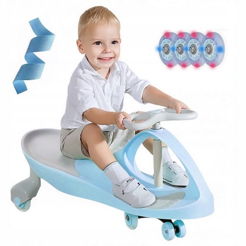  Gravity Ride-On per bambini RoyaliTo TWISTER CAR LED Ruote CINGHIA GRATUITA