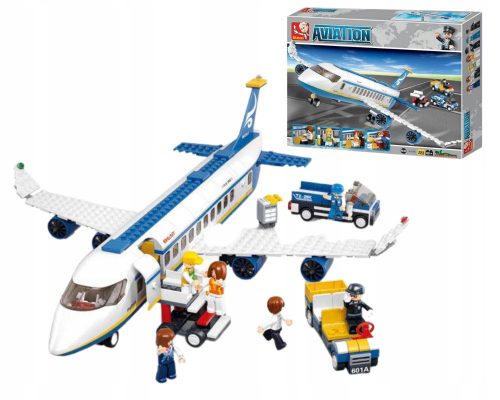  Set di mattoncini per l'aeroporto Sluban M38-B0366 463 pz.