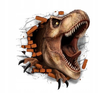  Dinosauri Adesivo decorazione murale 70x80cm