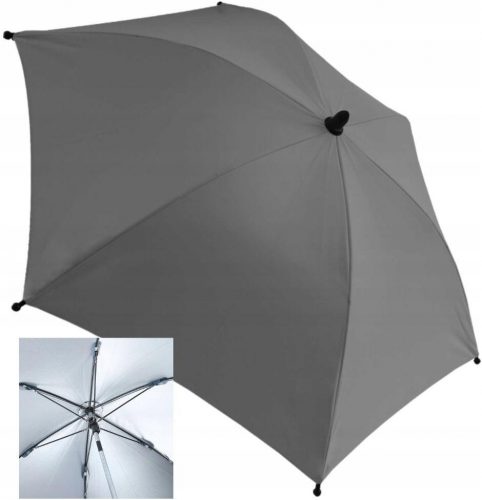  Ombrello per passeggino Titanium, 70 cm, grigio