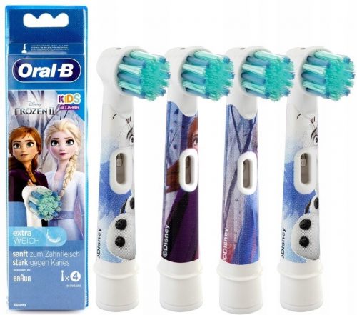  BRAUN ORAL-B STAGES CHILDREN PUNTE FROZEN 4 PZ.