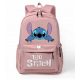  Zaino scolastico multiscomparto Lilo e Stitch Sfumature di rosa