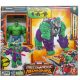  Figura MARVEL HULK MECHSTRIKE F6600 HASBRO 2in1 Scimmia Hulk