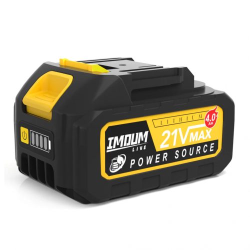  BATTERIA IMOUM BATTERIA 21V MAX 4Ah PER SEGA LAVA CESOIE TAGLIABORDI