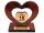  Cuore per 18 30 40 50 60 70 80 Statuetta regalo di compleanno con incisione