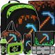  Zaino scuola multiscomparto Minecraft Starpak nero, Sfumature di marrone e beige, Sfumature di verde 20 l + 5 altri prodotti