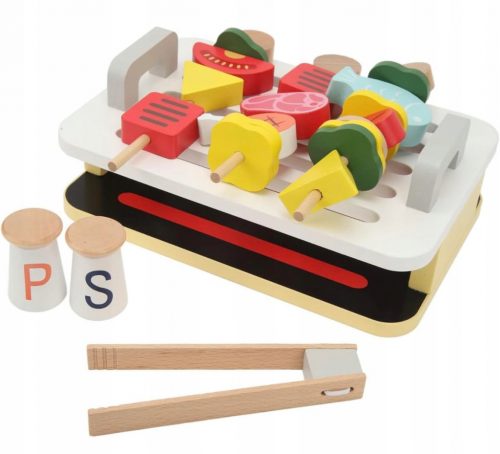  Set di griglie piccole in legno per barbecue, accessori per barbecue