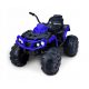  POTENTE Quad Q2 Blu con batteria per bambini + luce MP3