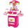  CUCINA PER BAMBINI ROSA LUCE SUONO ACCESSORI PENTOLE