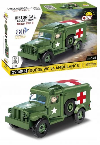  COBI 2257 CAMION LEGGERO Dodge WC-54 Ambulanza (versione 2024!)