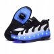  RULLI LUMINOSI SCARPE RULLI CON RULLI LED SCARPE RULLI Taglia 28-40A