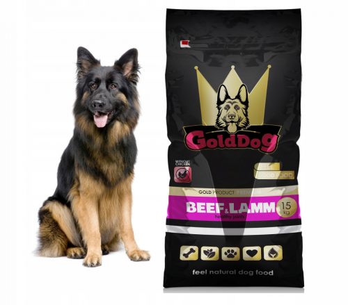  Gold Dog cibo secco per agnello 15 kg