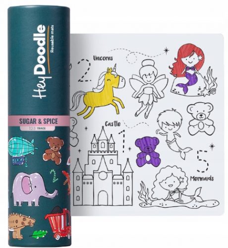  Tappetino colorante in silicone HeyDoodle Sugar & Spice