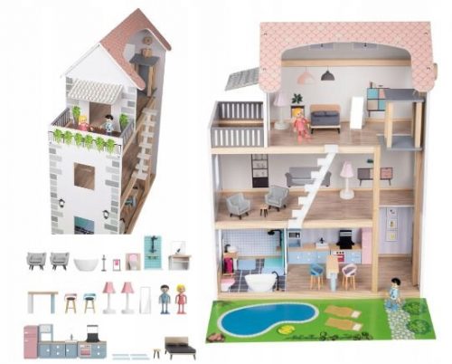  Casa delle bambole PLAYTIVE 80 cm