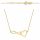  COLLANA IN ORO 585 CELEBRITY CUORE INFINITO M.JOPEK