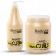  STAPIZ Waves&Curls Shampoo + maschera per capelli ricci mossi 1000ml